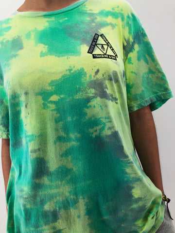 Unisex Color Changing Tie Dye T-Shirt (Green Machine)