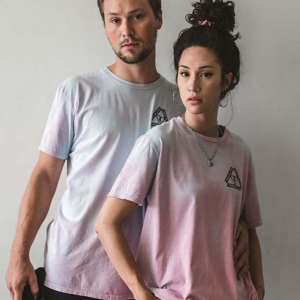 Unisex Color Changing Tie Dye T-Shirt (Cotton Candy)