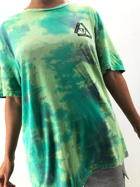 Unisex Color Changing Tie Dye T-Shirt (Green Machine)