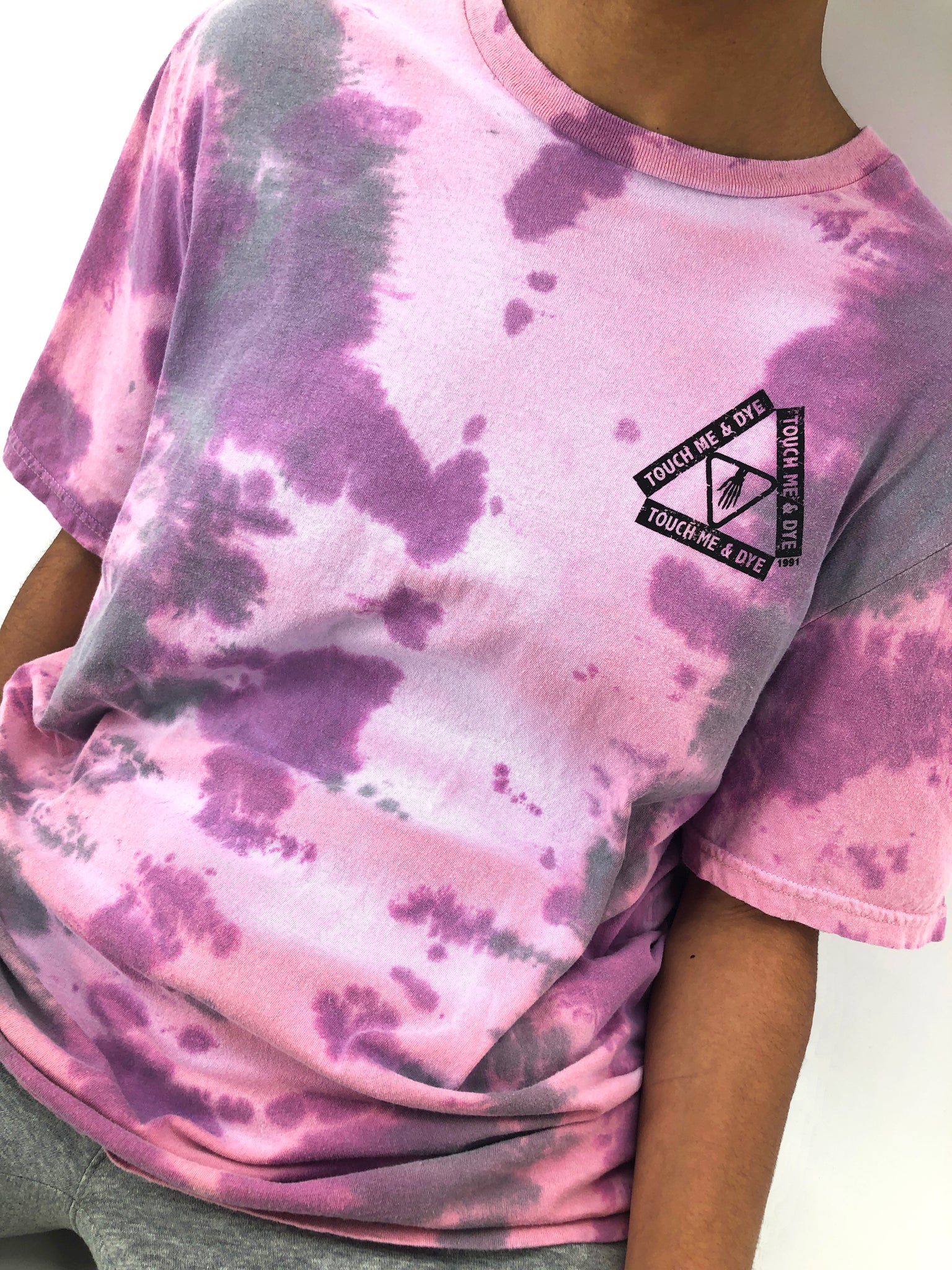 Unisex Color Changing Tie Dye T-Shirt (Kaleidoscope)